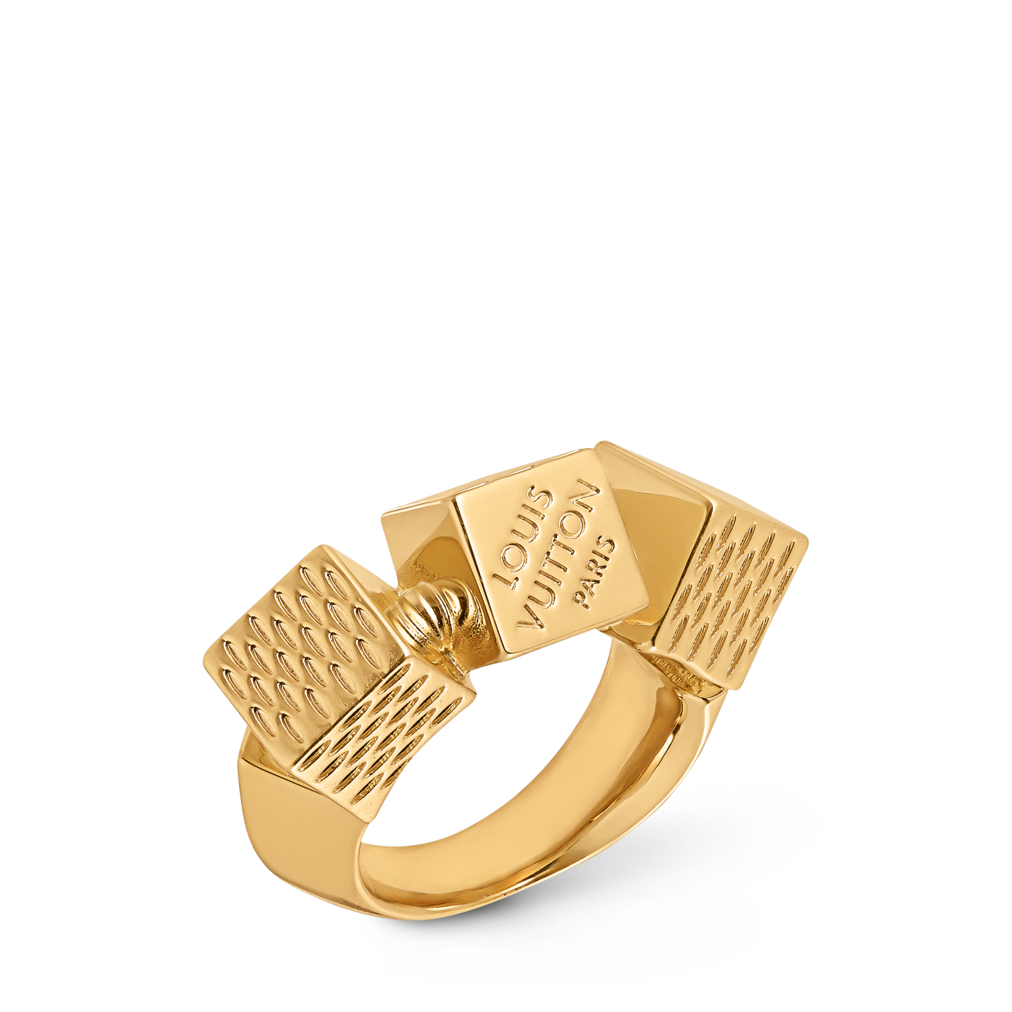 LV Cube Ring . - Fashion Jewellery | LOUIS VUITTON